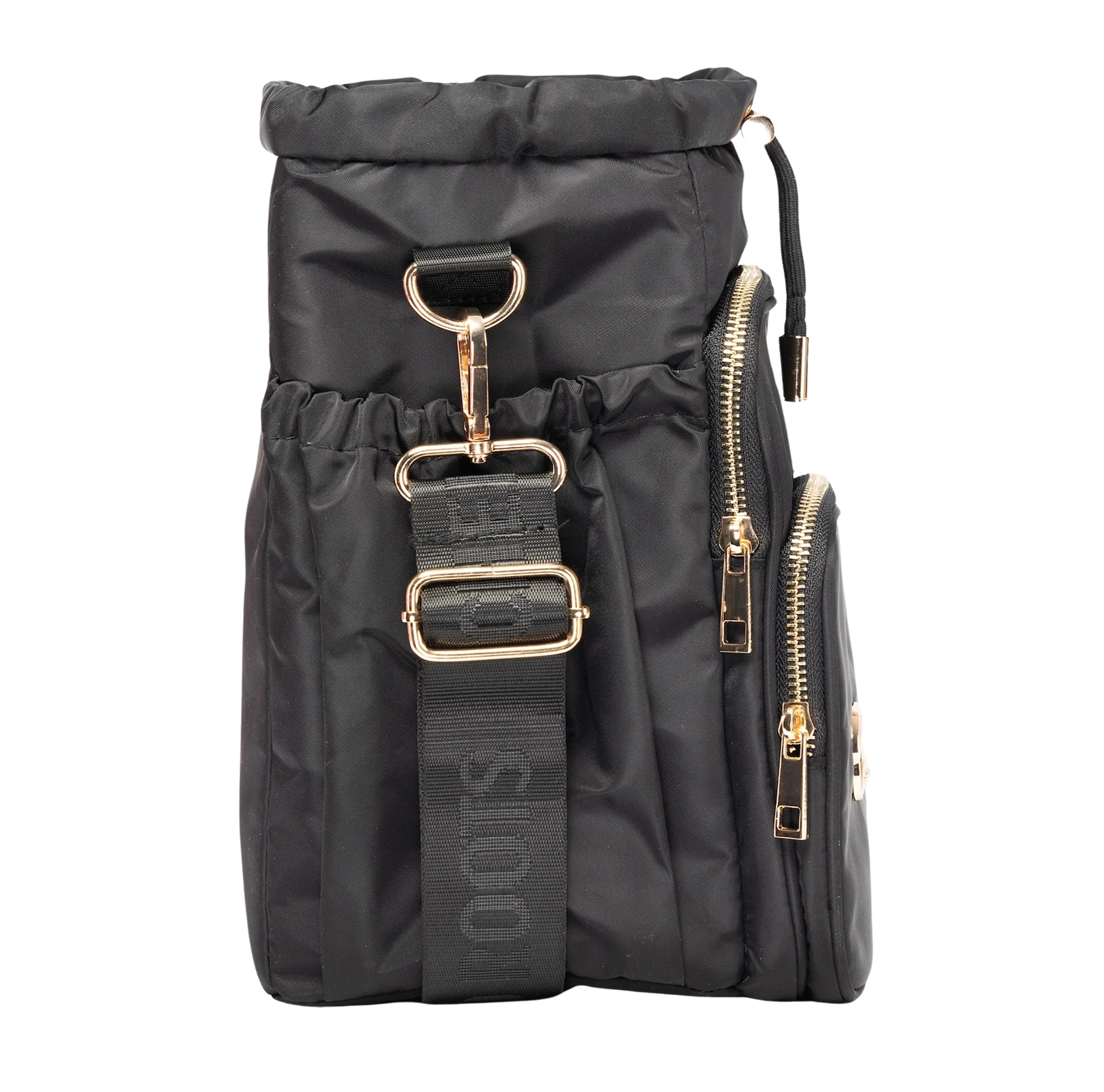 INSULATED 'BIG BACK' BOTTLE BAG - BLACK