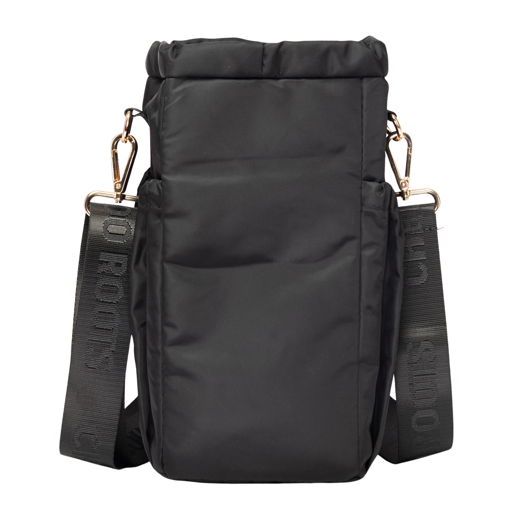 INSULATED 'BIG BACK' BOTTLE BAG - BLACK