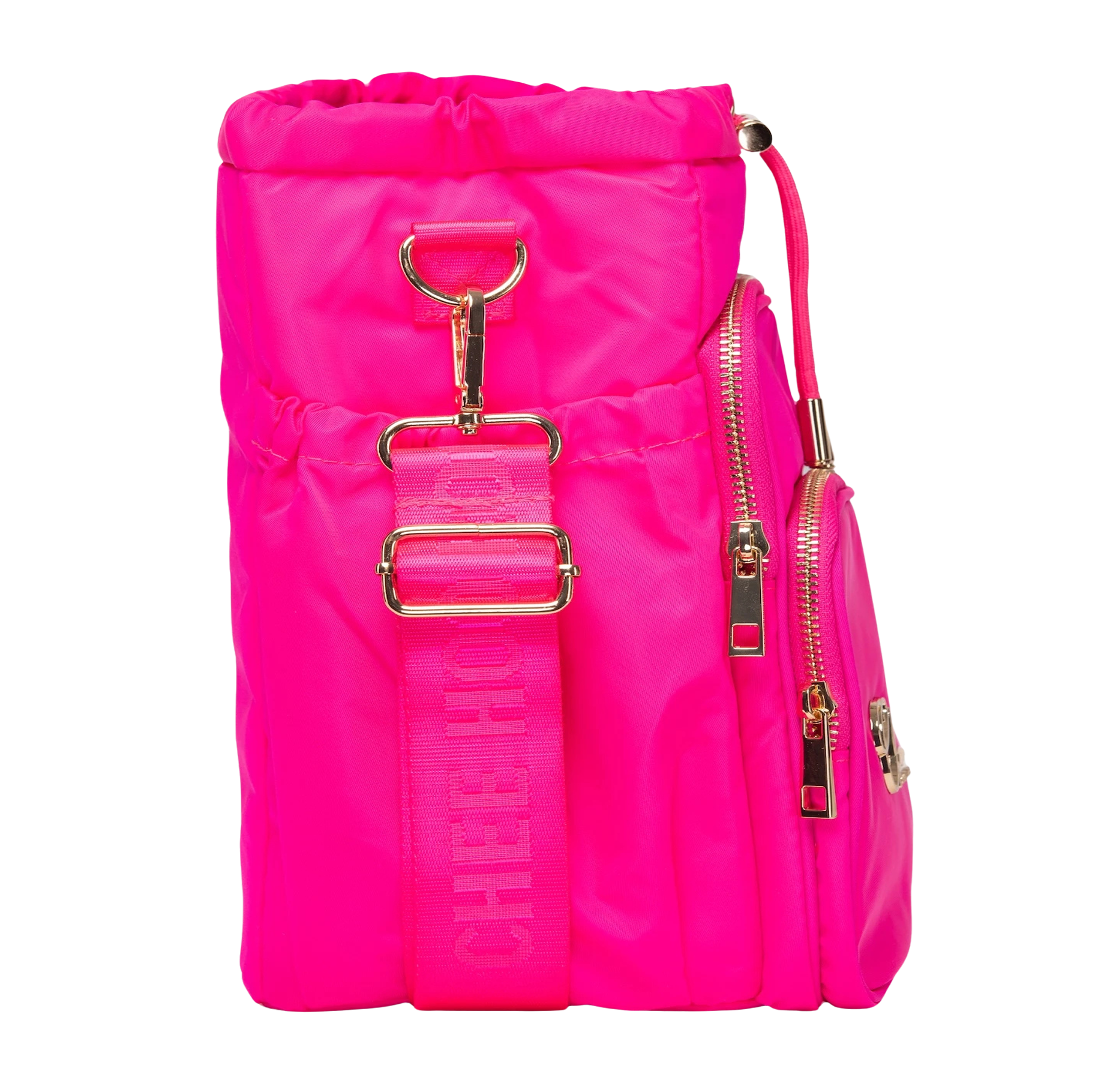INSULATED 'BIG BACK' BOTTLE BAG - HOT PINK