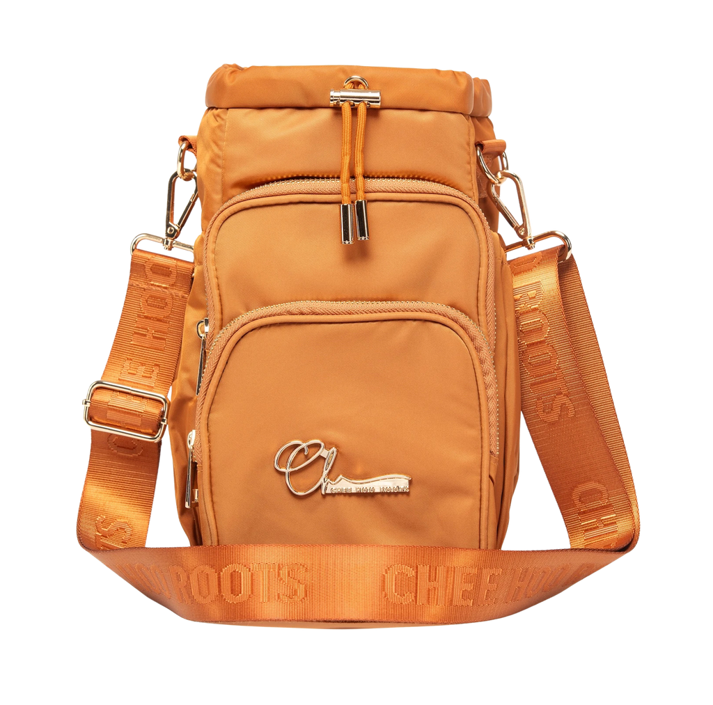 INSULATED 'BIG BACK' BOTTLE BAG - BANOFFEE CARAMEL