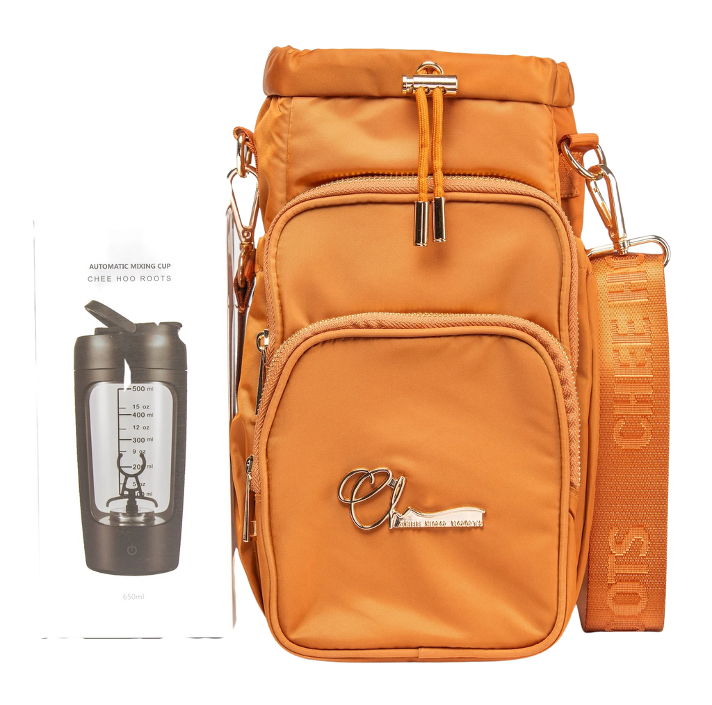 INSULATED 'BIG BACK' BOTTLE BAG - BANOFFEE CARAMEL